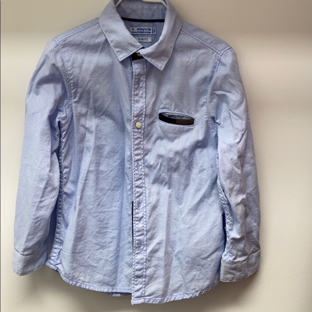 Boys dress up shirt. Never worn.